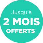 2 mois offerts